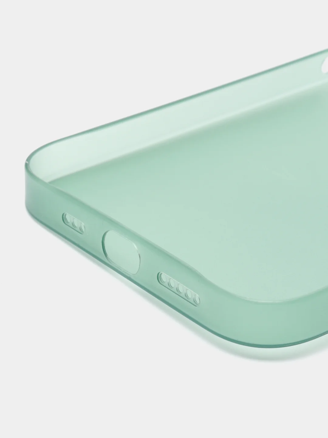 Зеленый ультратонкий чехол для iPhone 13 Pro, хрупкий, тонкий