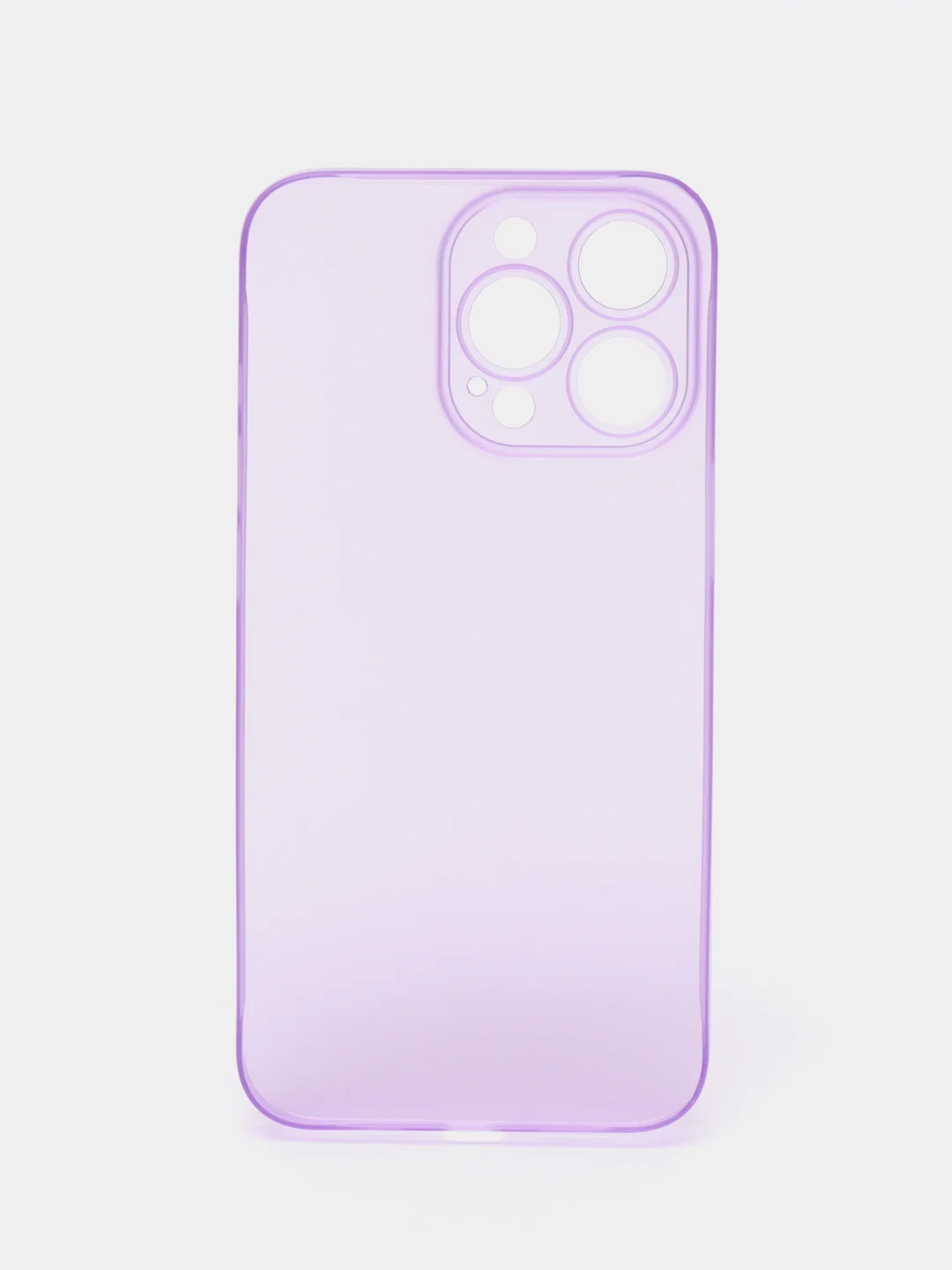 Лавандовый ультратонкий чехол для iPhone 13 Pro, хрупкий, тонкий