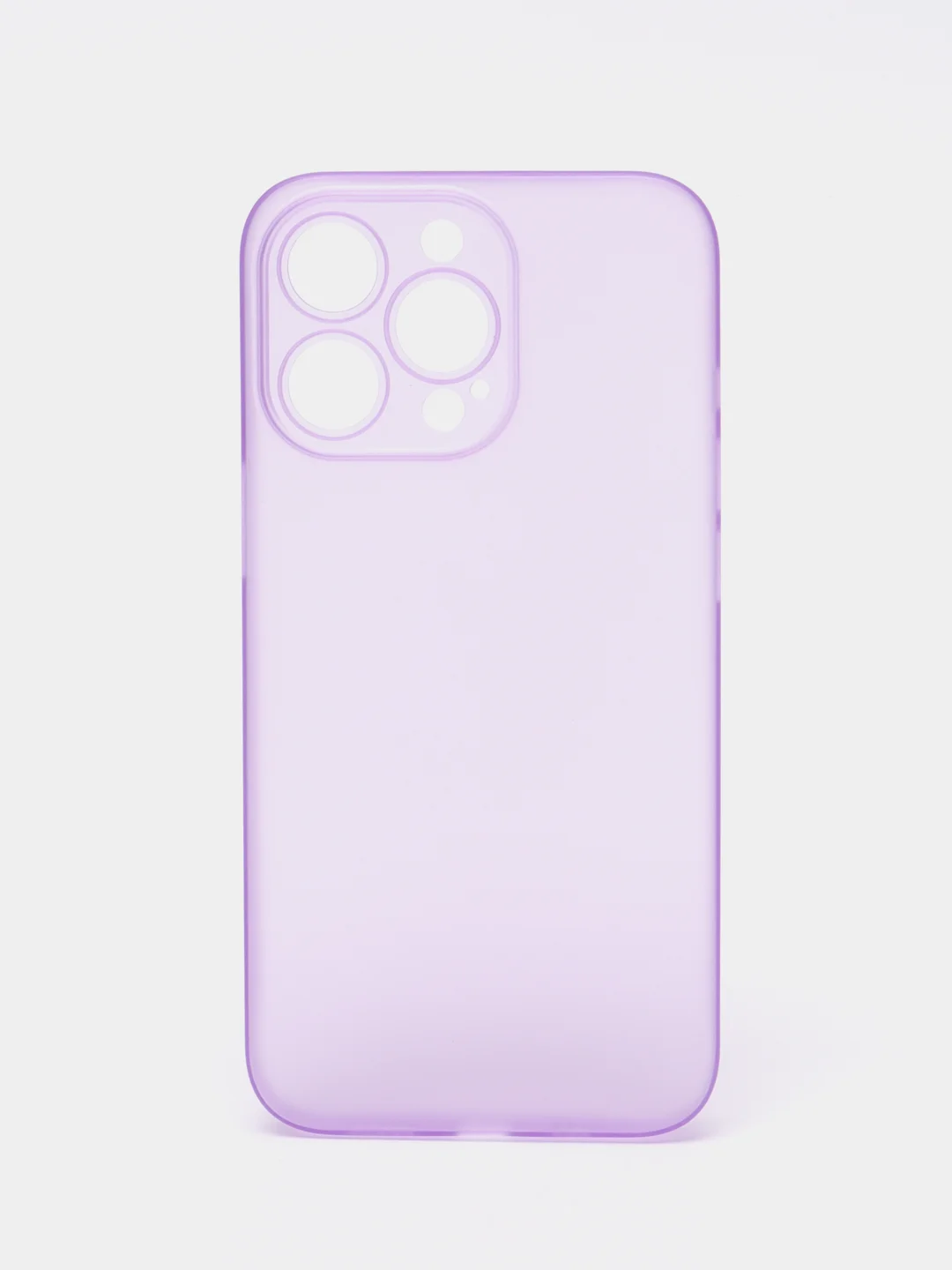 Лавандовый ультратонкий чехол для iPhone 13 Pro, хрупкий, тонкий