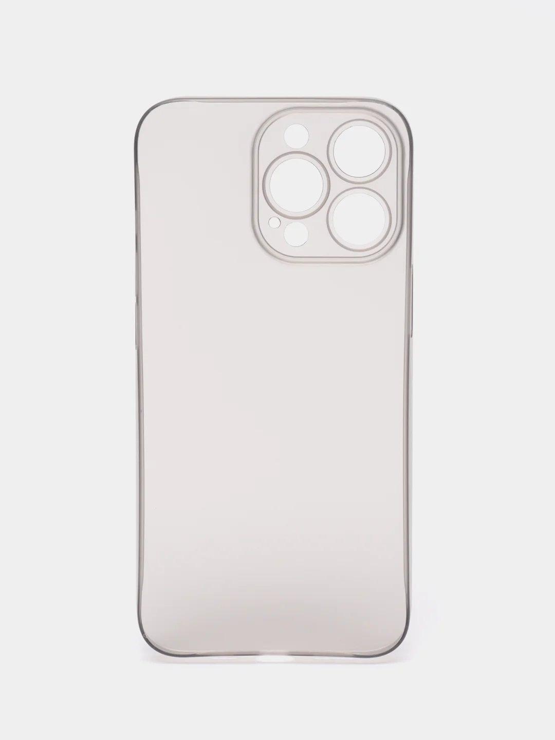 Серый ультратонкий чехол для iPhone 13 Pro, хрупкий, тонкий