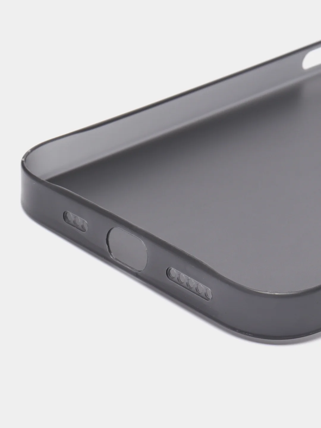 Тёмно-серый ультратонкий чехол для iPhone 13 Pro, хрупкий, тонкий