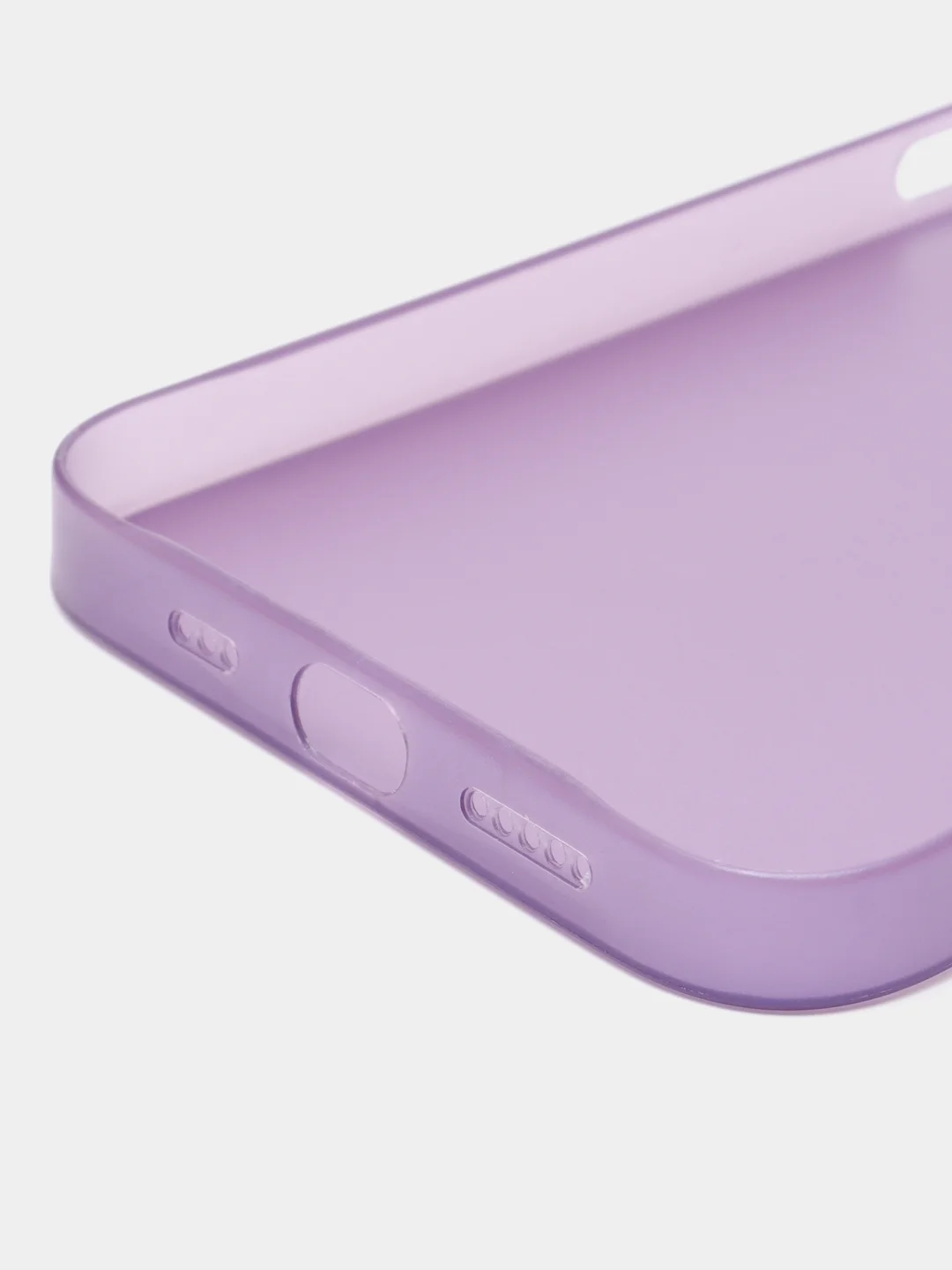 Фиолетовый ультратонкий чехол для iPhone 13 Pro, хрупкий, тонкий