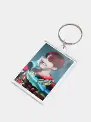 Серый брелоки двусторонние K-pop, акриловые