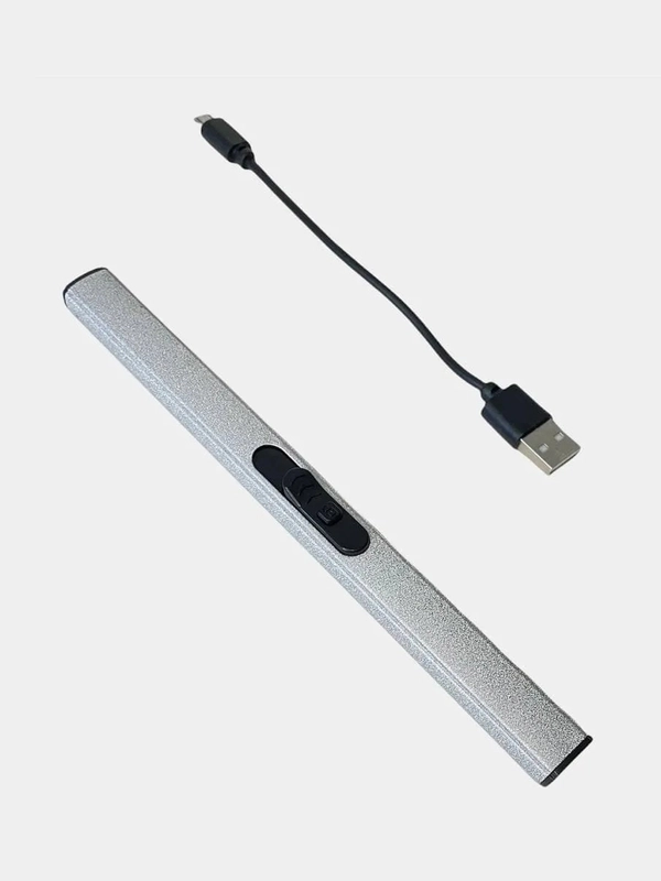 Кухонная зажигалка портативная с USB зарядкой, зажигалка для газовой плиты