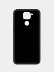 Черный чехол для Xiaomi Redmi Note 9, Сяоми Редми Нот 9 силиконовый, цветной матовый