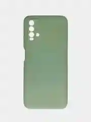 Лесной зеленый чехол Xiaomi Redmi 9T, Сяоми Редми 9Т силиконовый