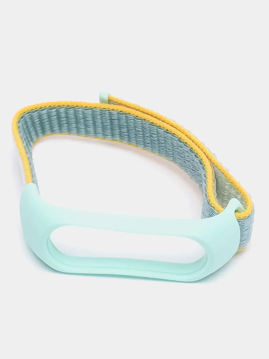 Мятный ремешок нейлоновый тканевый для Xiaomi Mi Band 3/4/5/6