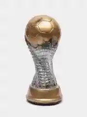 Золотой копилка статуэтака "Футбольный кубок" 28 см