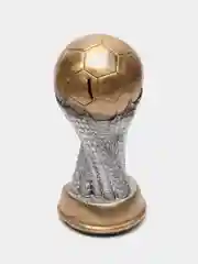Золотой копилка статуэтака "Футбольный кубок" 28 см