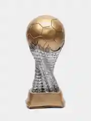 Золотой копилка статуэтака "Футбольный кубок" 28 см
