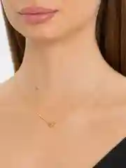 Золотой подвеска "Сердце", на шею