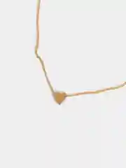 Золотой подвеска "Сердце", на шею