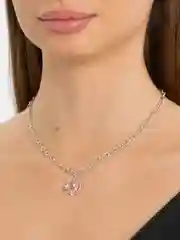 Цепочка чокер женская на шею с подвеской кулоном Сердце