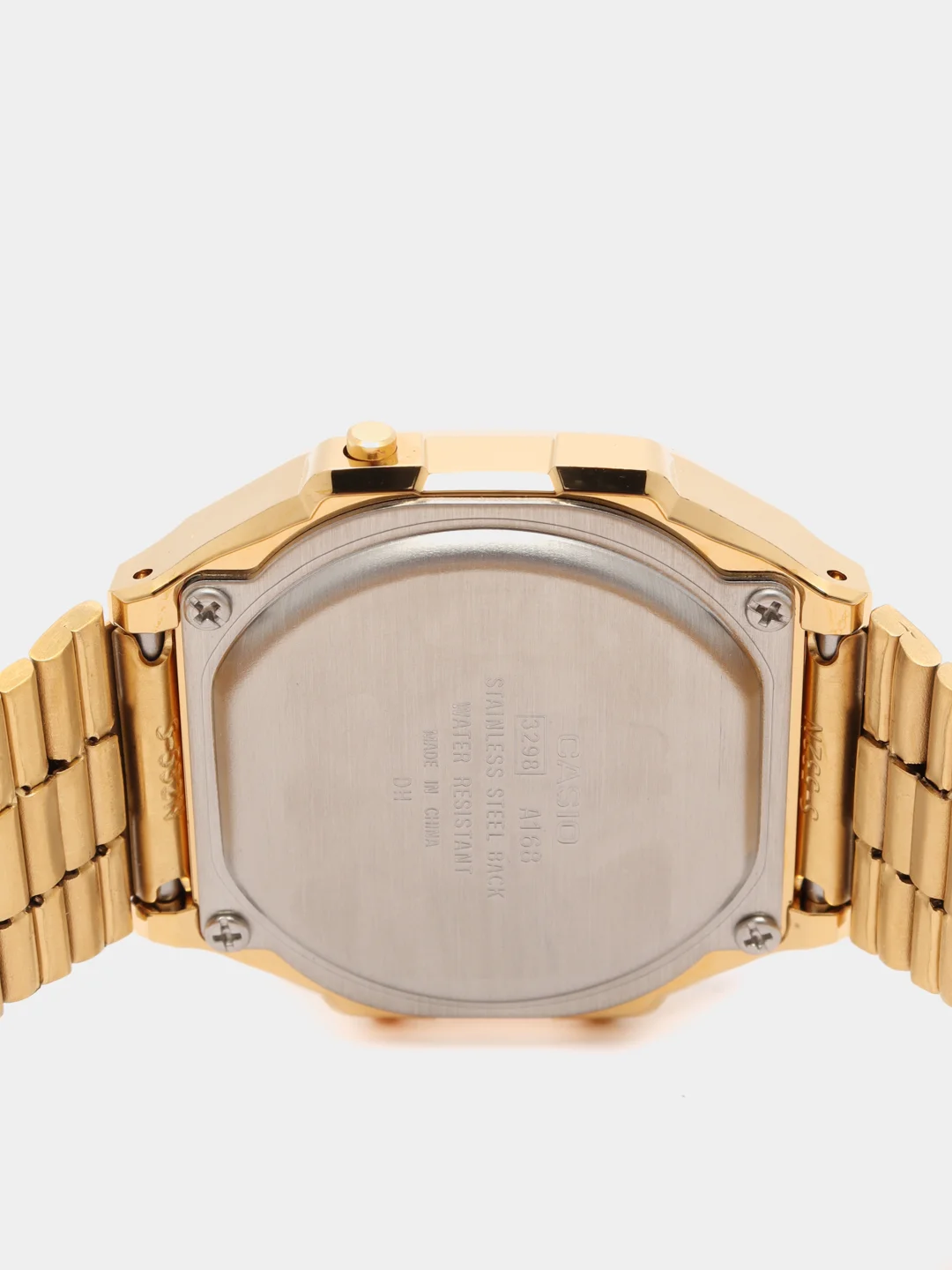 Золотой часы наручные электронный Casio Vintage A-168