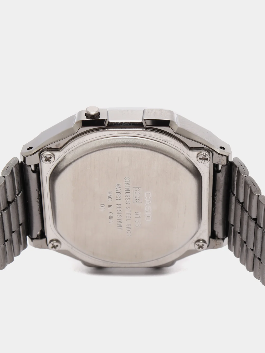 Хром часы наручные электронный Casio Vintage A-168