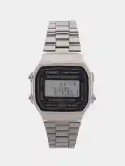 Хром часы наручные электронный Casio Vintage A-168