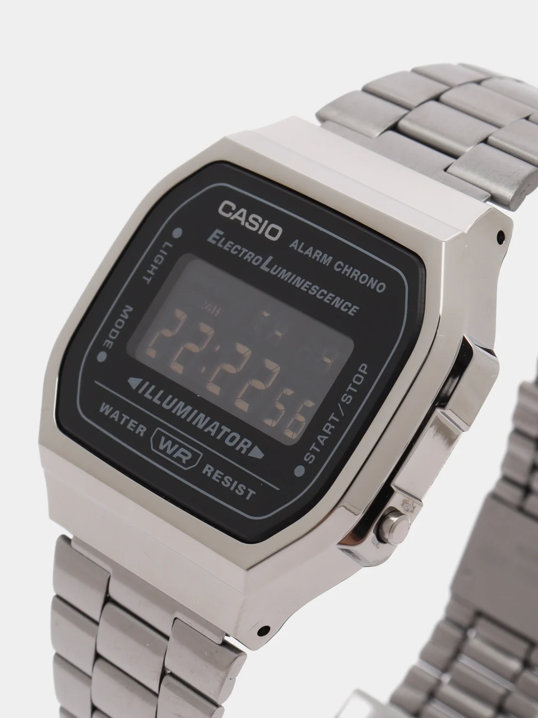 Черный часы наручные электронный Casio Vintage A-168