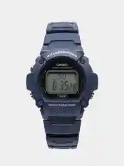 Синий часы наручные электронные Casio Collection W-219H