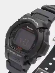 Черный часы наручные электронные Casio Collection W-219H