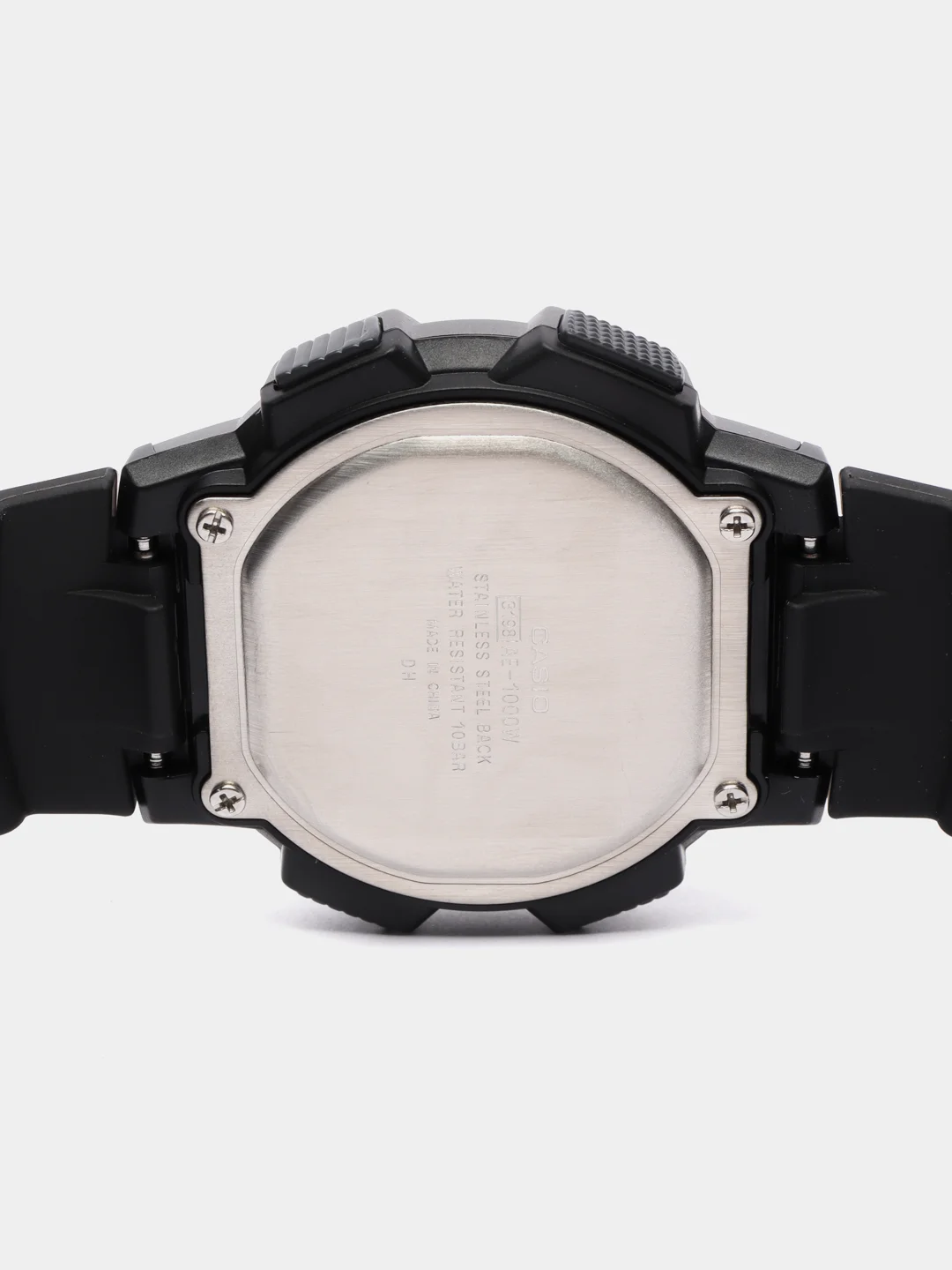 Хром часы наручные электронный Casio Illuminator AE-1000W