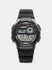Хром часы наручные электронный Casio Illuminator AE-1000W