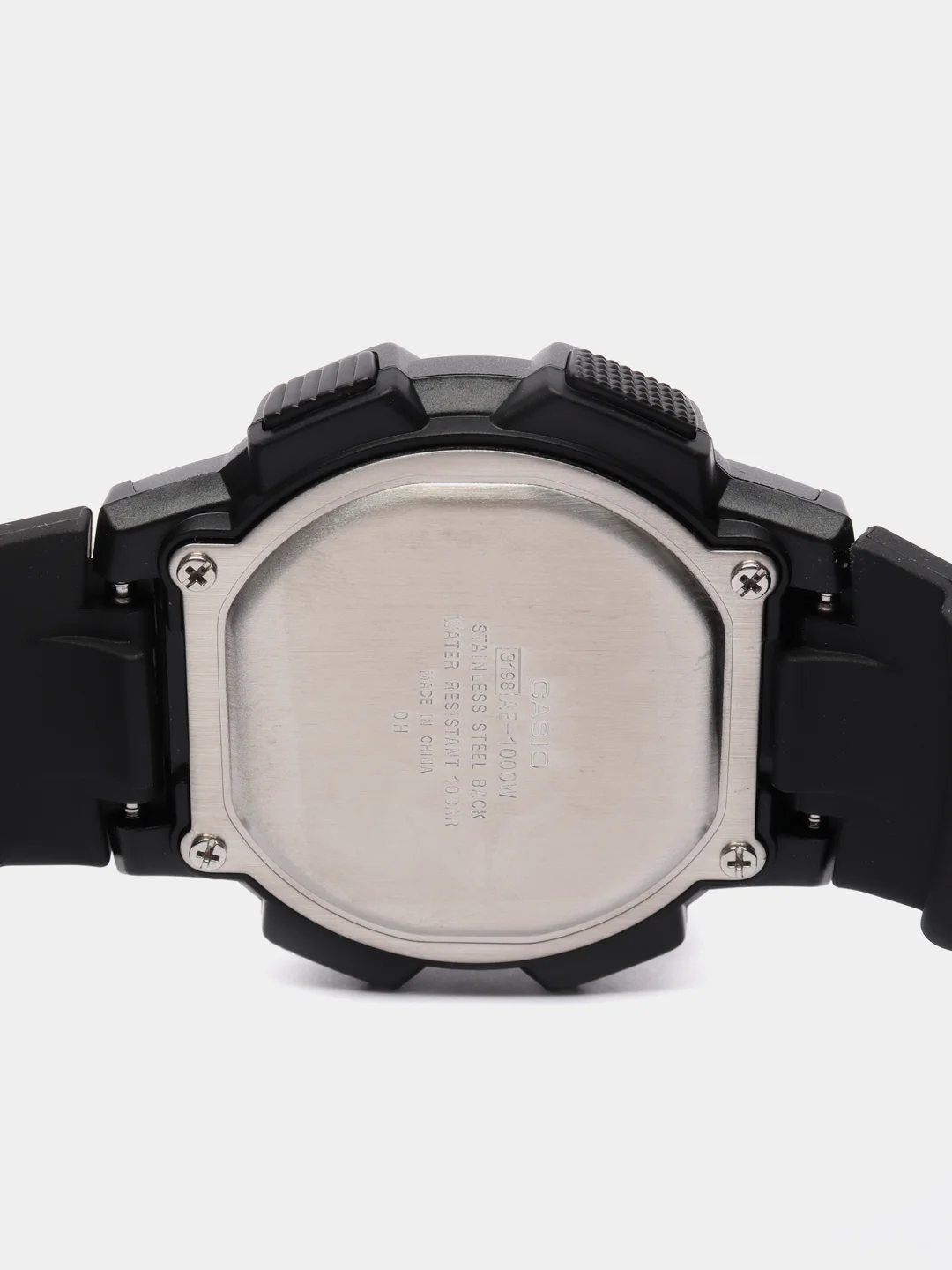 Черный часы наручные электронный Casio Illuminator AE-1000W