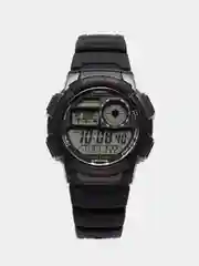 Черный часы наручные электронный Casio Illuminator AE-1000W