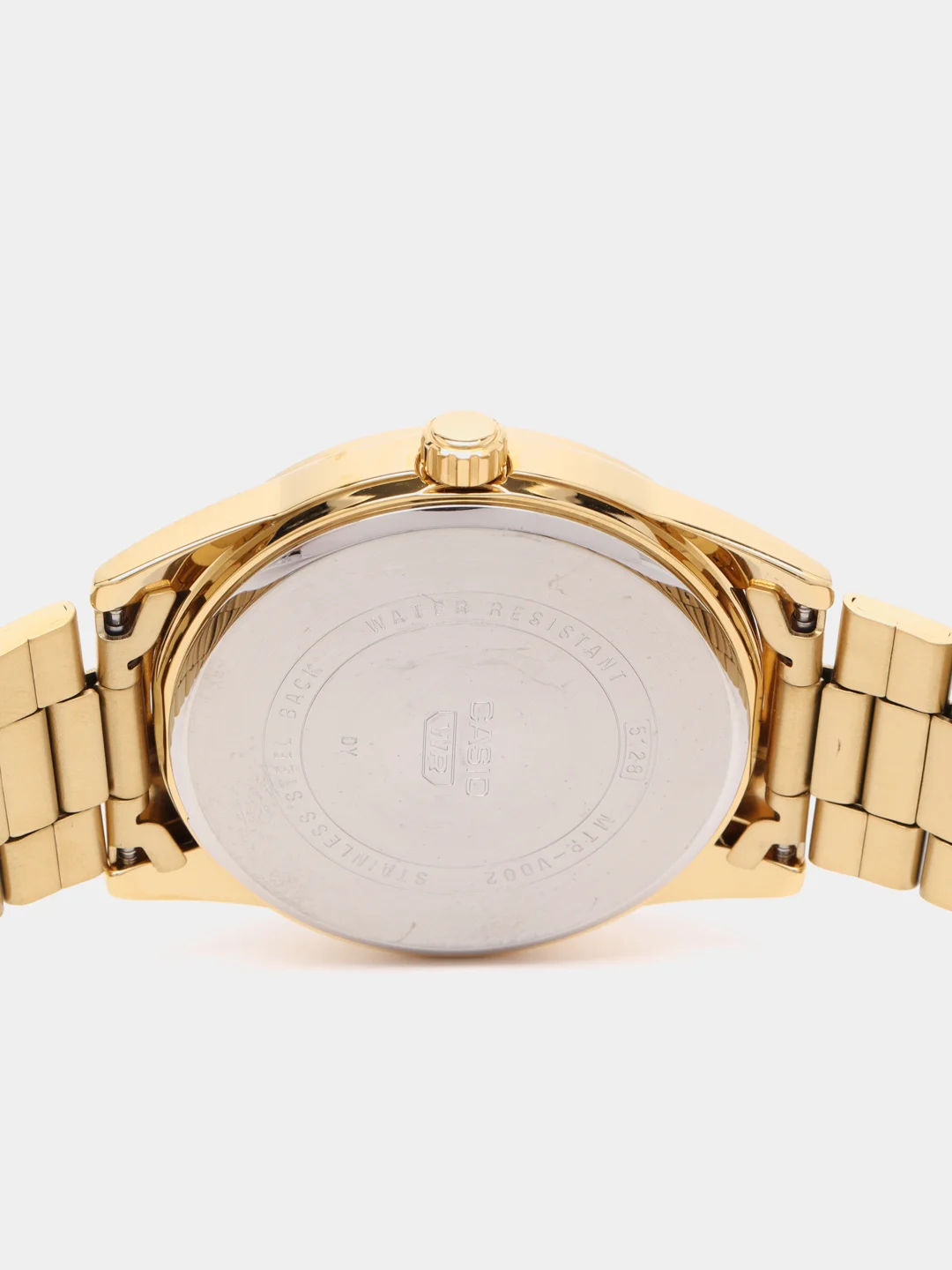 Желтый часы наручные CASIO MTP-VD02