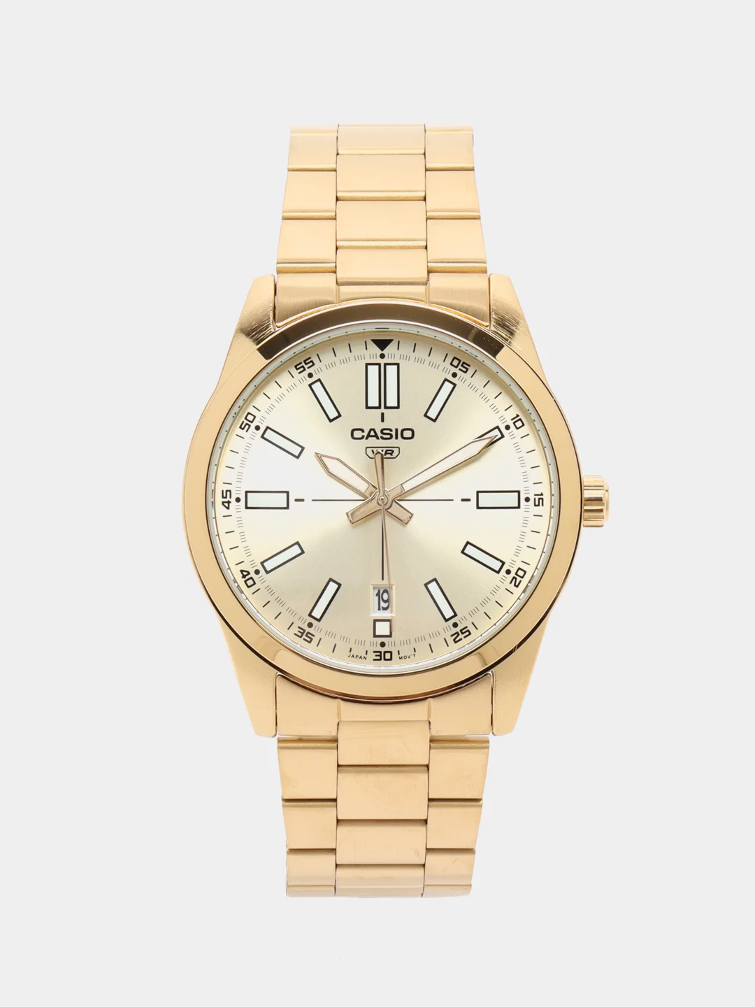 Желтый часы наручные CASIO MTP-VD02