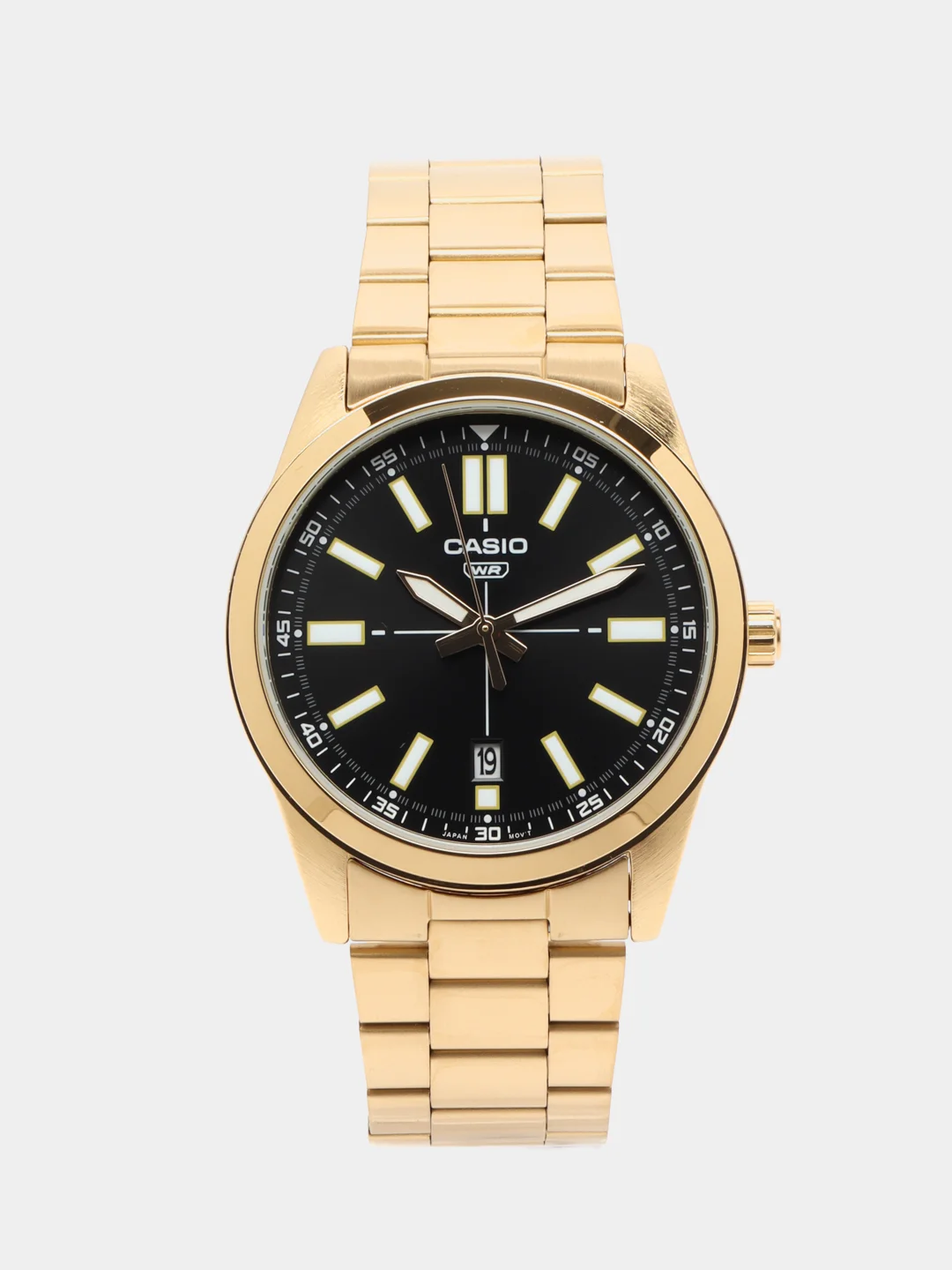 Золотой часы наручные CASIO MTP-VD02