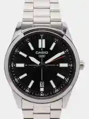 Серебряный часы наручные CASIO MTP-VD02