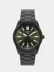Тёмно-зелёный часы наручные CASIO MTP-VD02