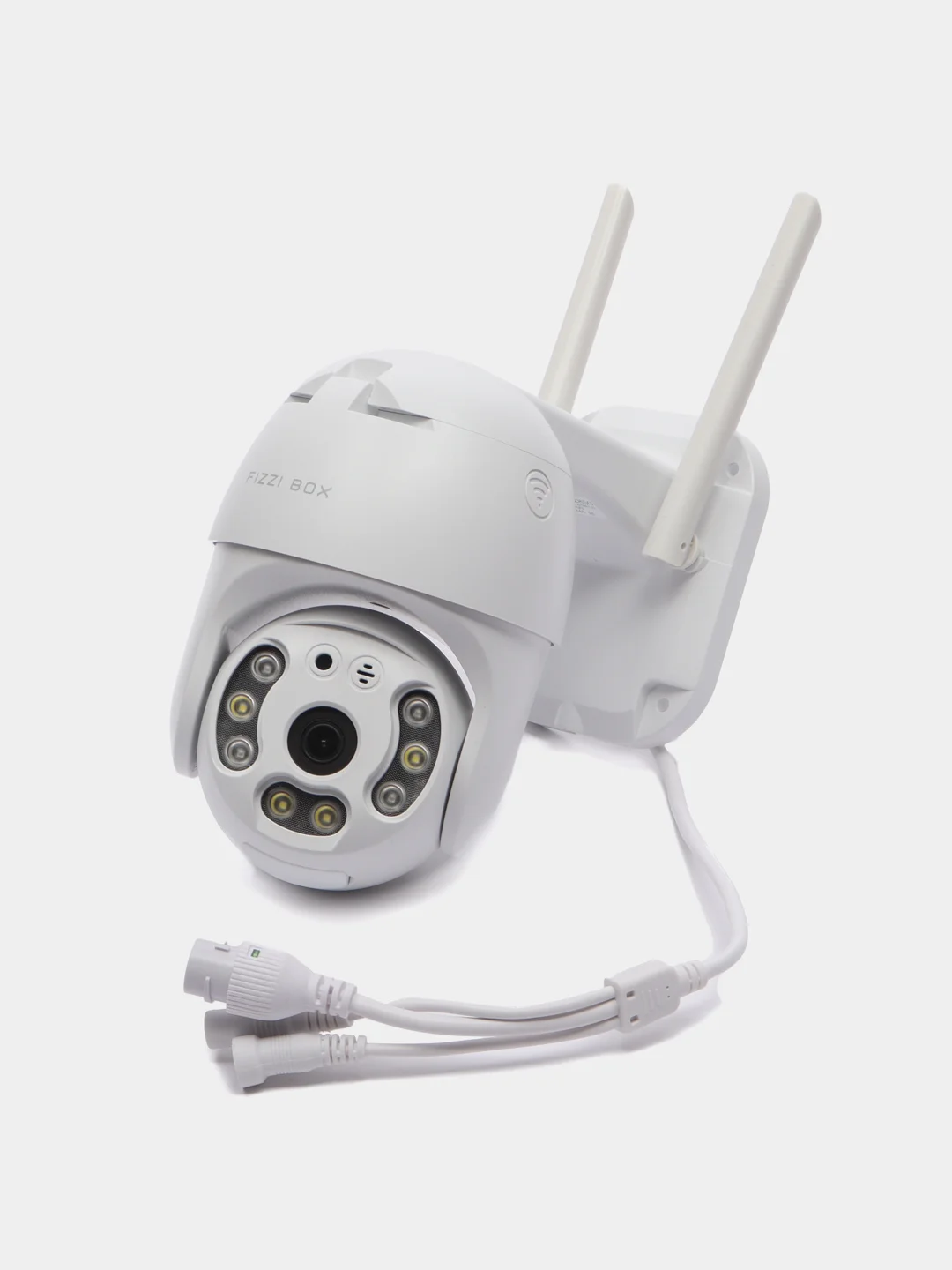 Белый камера видеонаблюдения Smart Camera IP, связь через Wi-Fi