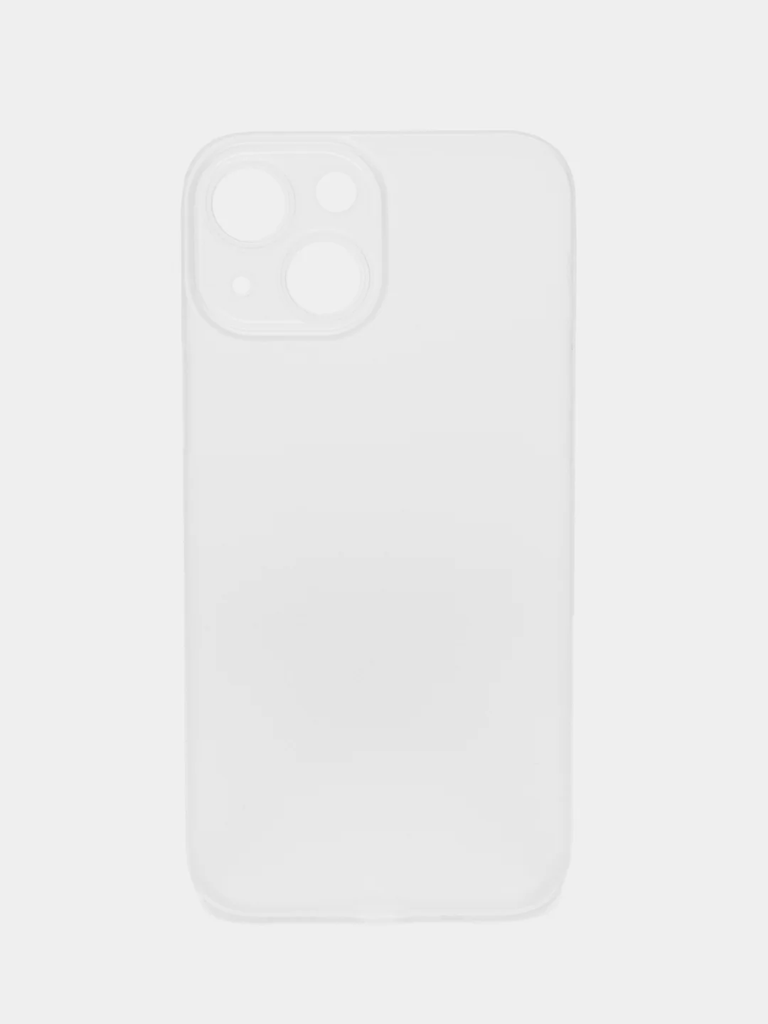 Белый ультратонкий чехол для iPhone 13mini, хрупкий тонкий