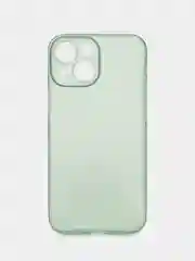 Зеленый ультратонкий чехол для iPhone 13mini, хрупкий тонкий