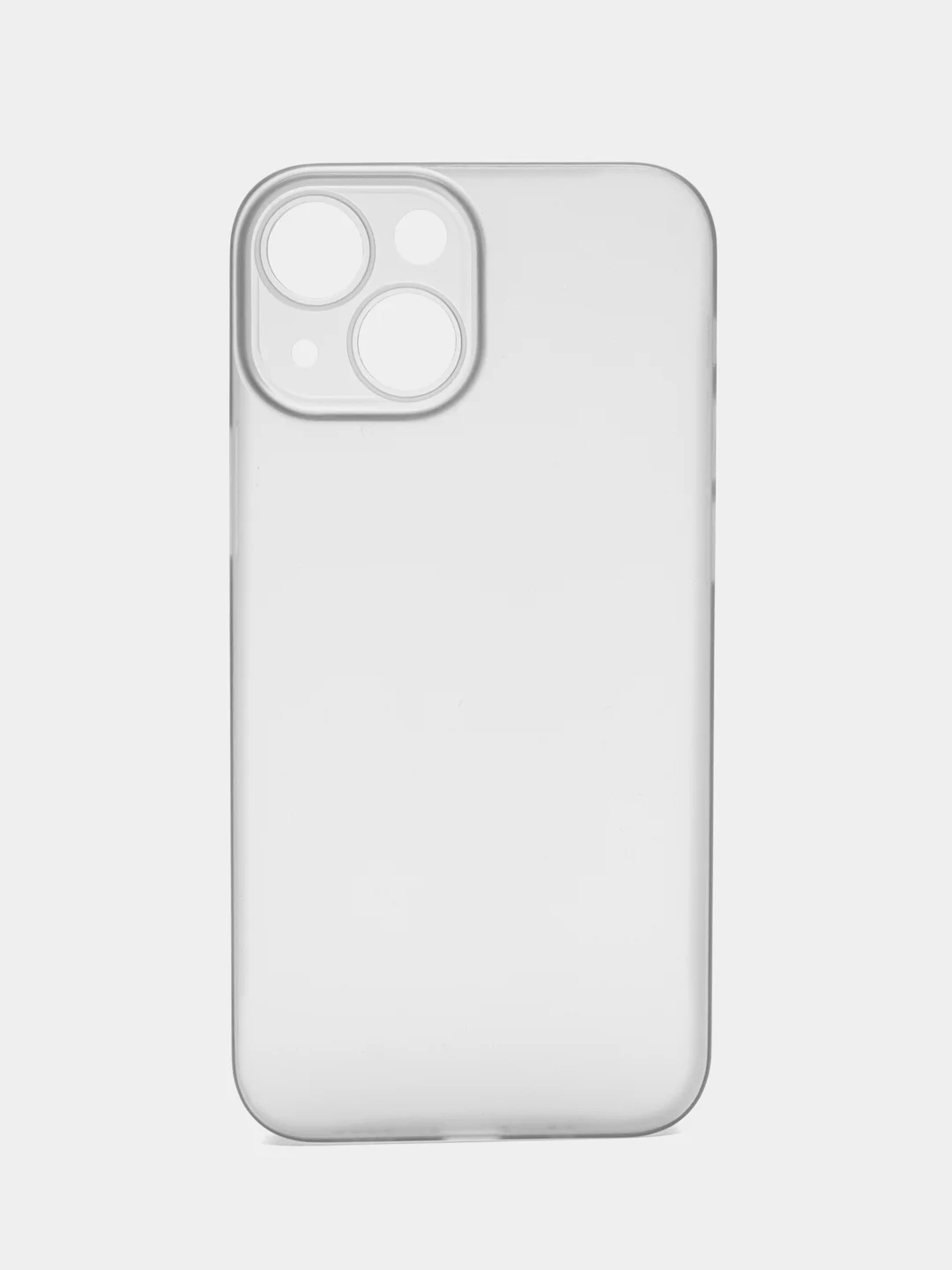 Серый ультратонкий чехол для iPhone 13mini, хрупкий тонкий