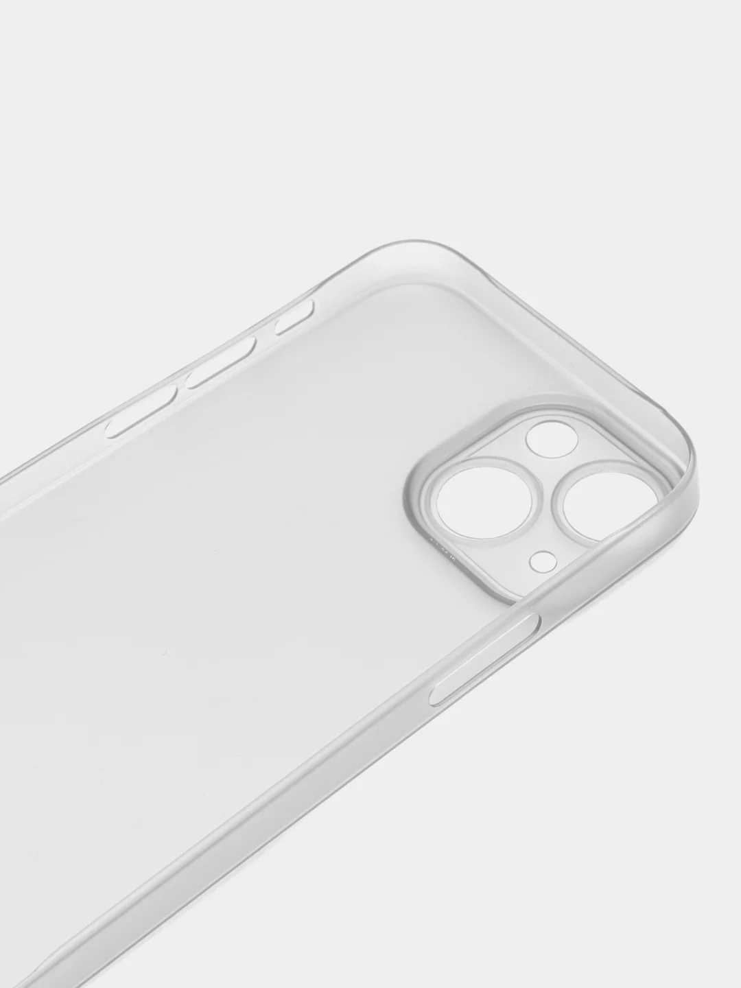 Серый ультратонкий чехол для iPhone 13mini, хрупкий тонкий