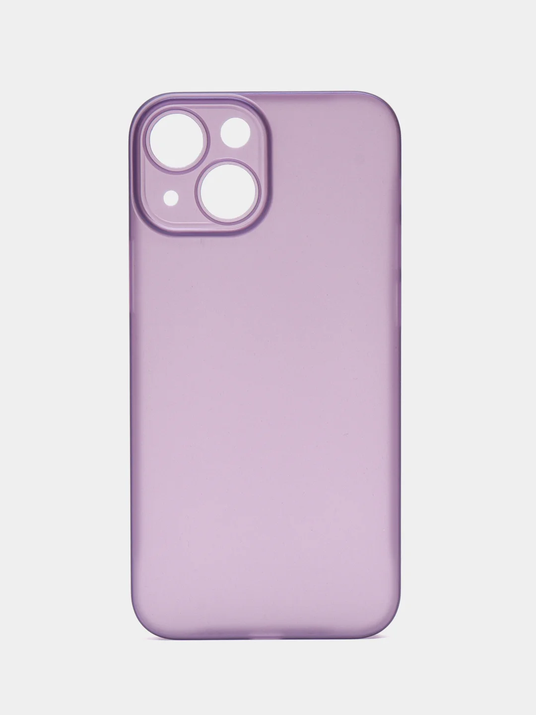 Фиолетовый ультратонкий чехол для iPhone 13mini, хрупкий тонкий