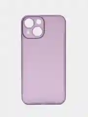 Фиолетовый ультратонкий чехол для iPhone 13mini, хрупкий тонкий