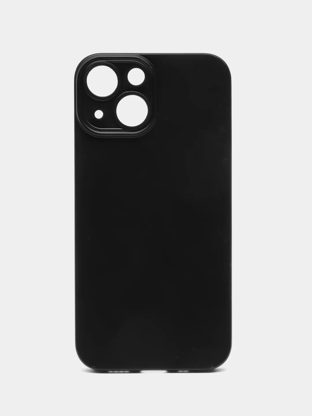 Черный ультратонкий чехол для iPhone 13mini, хрупкий тонкий