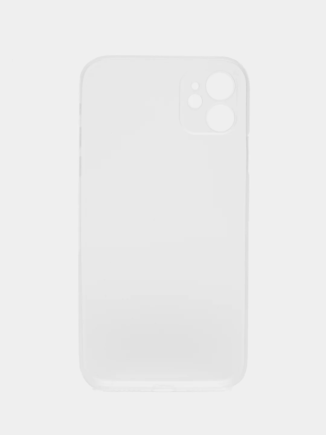 Белый ультратонкий чехол для iPhone 11, хрупкий, тонкий