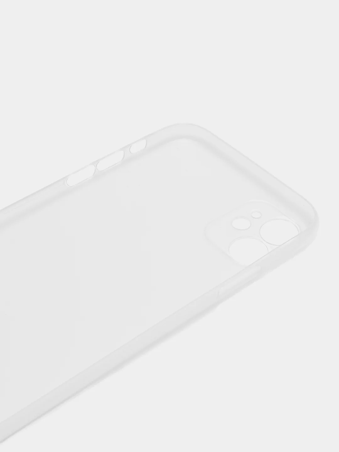 Белый ультратонкий чехол для iPhone 11, хрупкий, тонкий