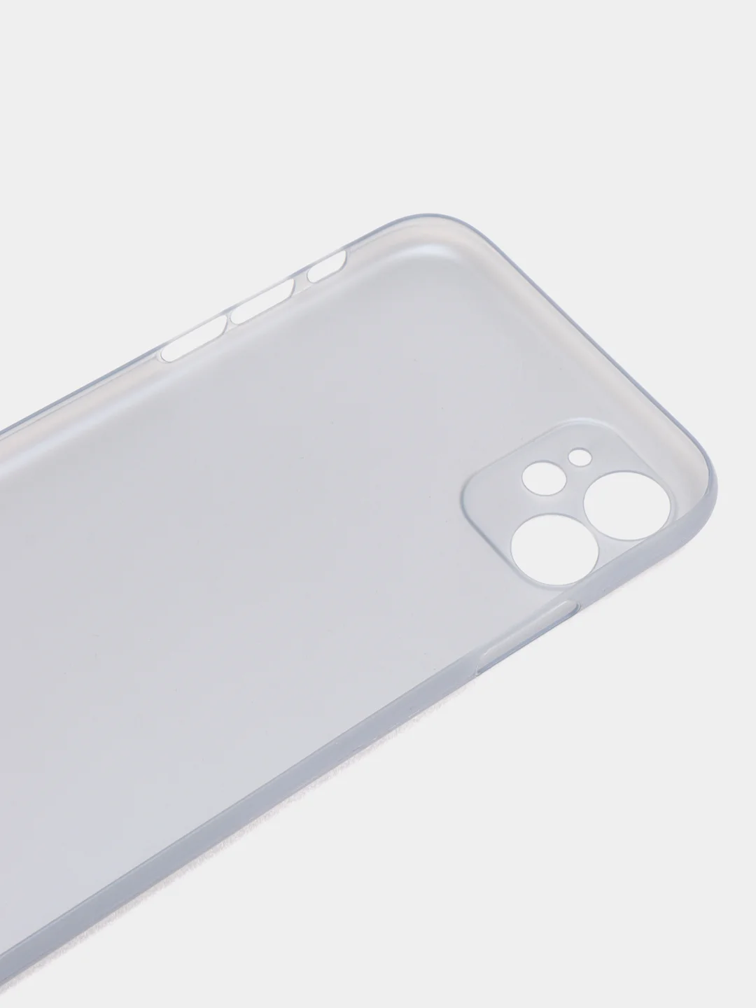 Голубой ультратонкий чехол для iPhone 11, хрупкий, тонкий
