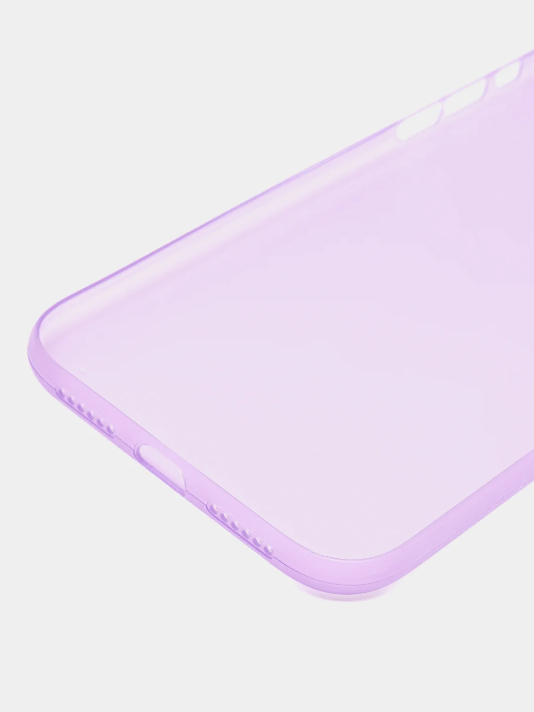 Сиреневый ультратонкий чехол для iPhone 11, хрупкий, тонкий