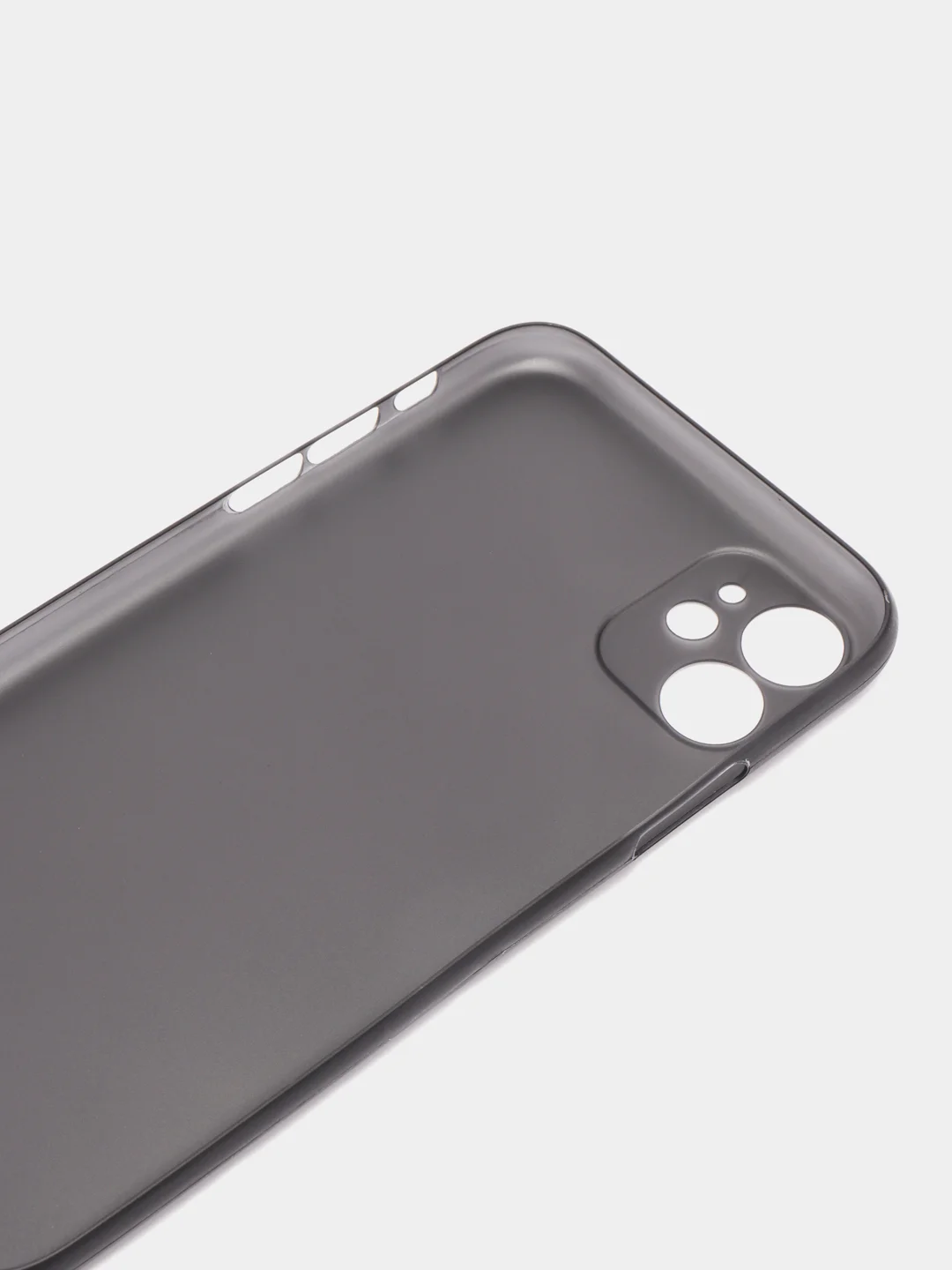Тёмно-серый ультратонкий чехол для iPhone 11, хрупкий, тонкий
