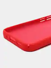 Красный чехол-накладка "Перфорация" для IPhone 11 Pro, 12 Pro, 12 Mini