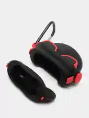 Бордовый чехол для беспроводных наушников AirPods 1 / 2, Аир Подс 1 / 2, Эйр Подс