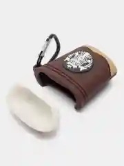 Светло-коричневый чехол для беспроводных наушников AirPods 1 / 2, Аир Подс 1 / 2, Эйр Подс