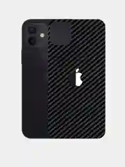 Фиолетовый защитная пленка на iPhone 11/12/12Pro/13Pro/13 Pro Max/14Pro,15 под карбон на заднюю часть