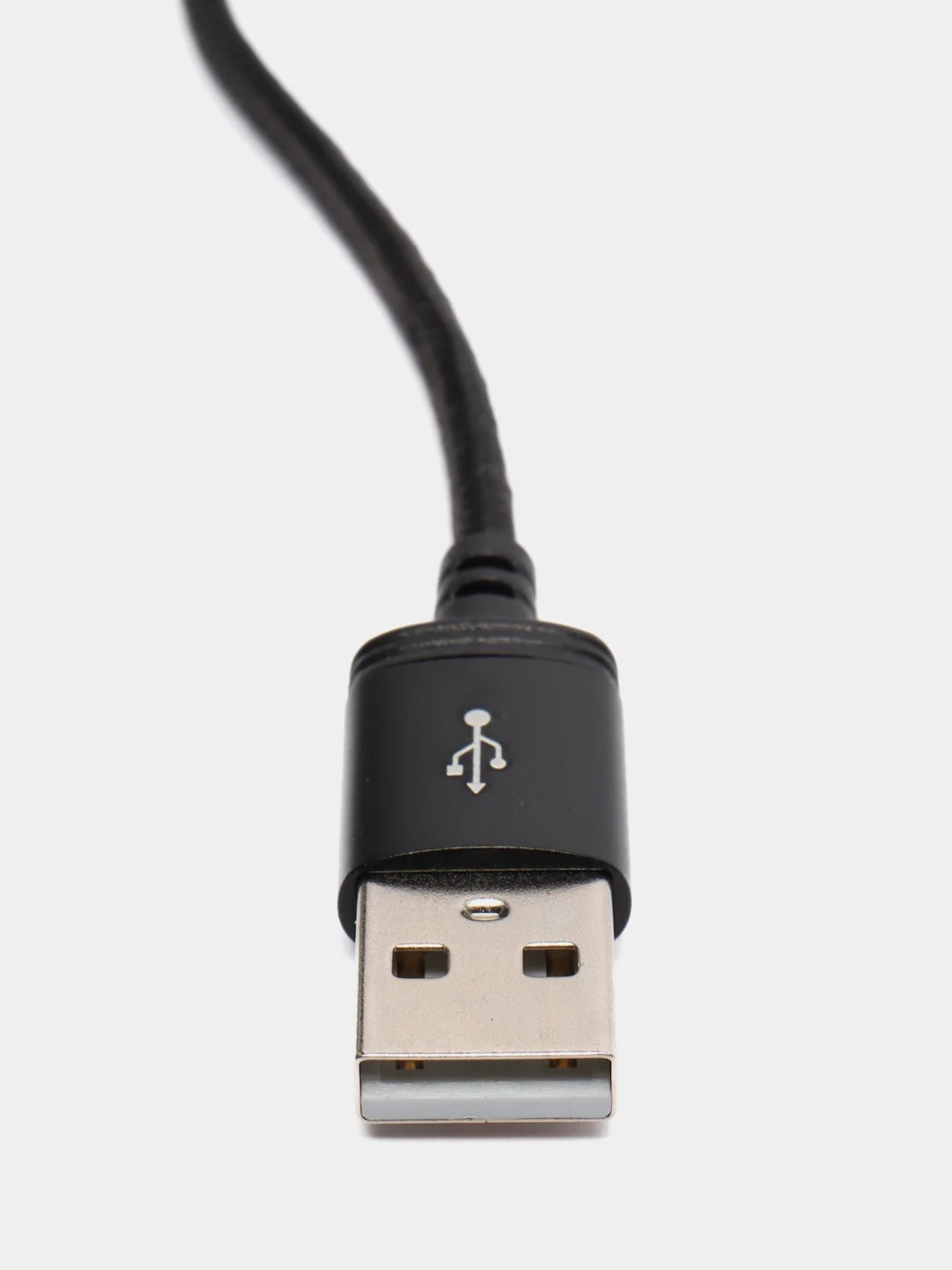 Черный кабель зарядный Hoco X89 / USB - Type - C / быстрая зарядка / 1 метр / нейлоновый / черный